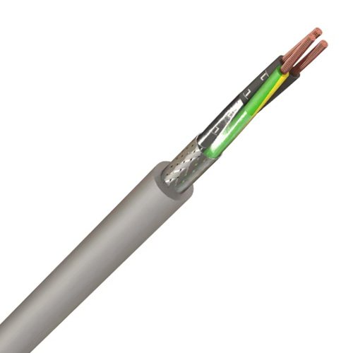 3 x 4mm Screened CY Cable LSF JZ Numbered Cores