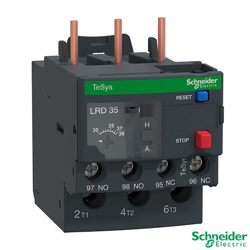 Telemecanique LRD35 20KW 3 Phase Overload 30-38A