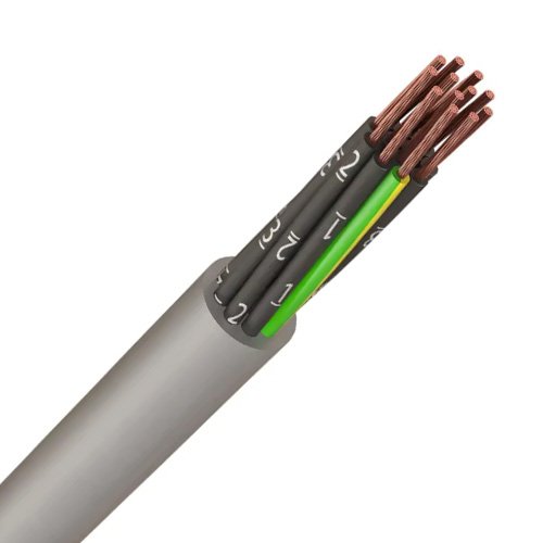 12x0.75mm YY Unscreened LSF Cable JZ Numbered Cores